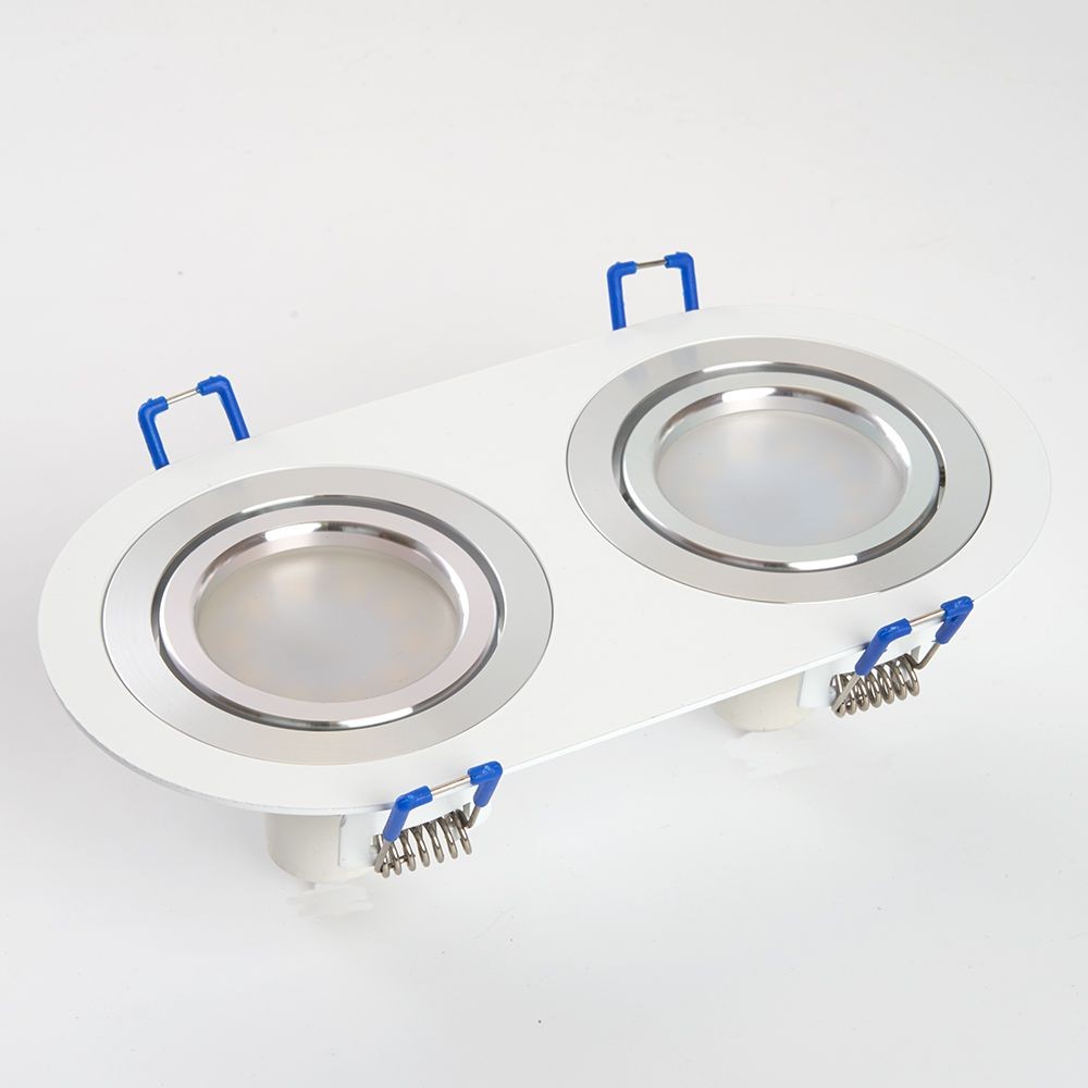 Встраиваемые светодиодные светильники Светильник потолочный встраиваемый Feron DL2812 черный 48461 