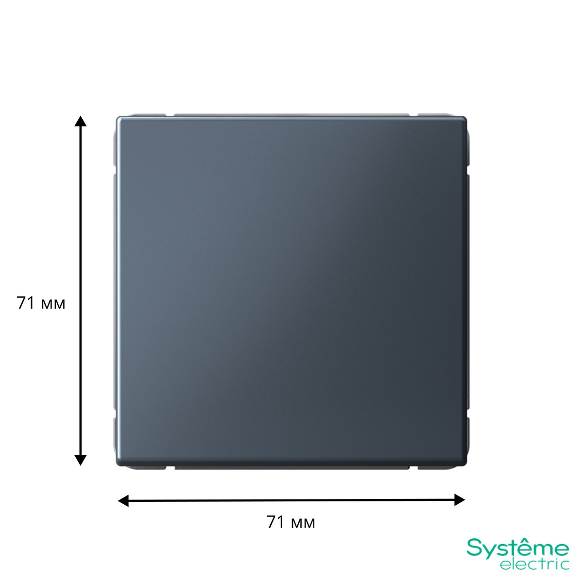 ArtGallery Грифель Переключатель SE ArtGallery Грифель 1-клавишный, быстрозажим. клем. GAL000761S