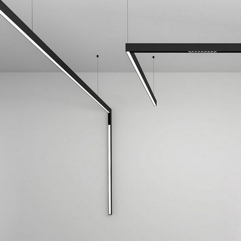 Трековые светодиодные светильники Комплект подвесов Feron для шинопровода 2шт длина 150 см серебро CAB1006 41954 