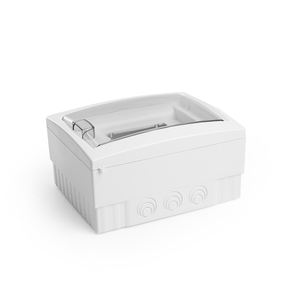 Пластиковые боксы и щиты Stekker Бокс настенный STEKKER EBX50-3/06-20 6 модулей, пластик, серия Standart 39645