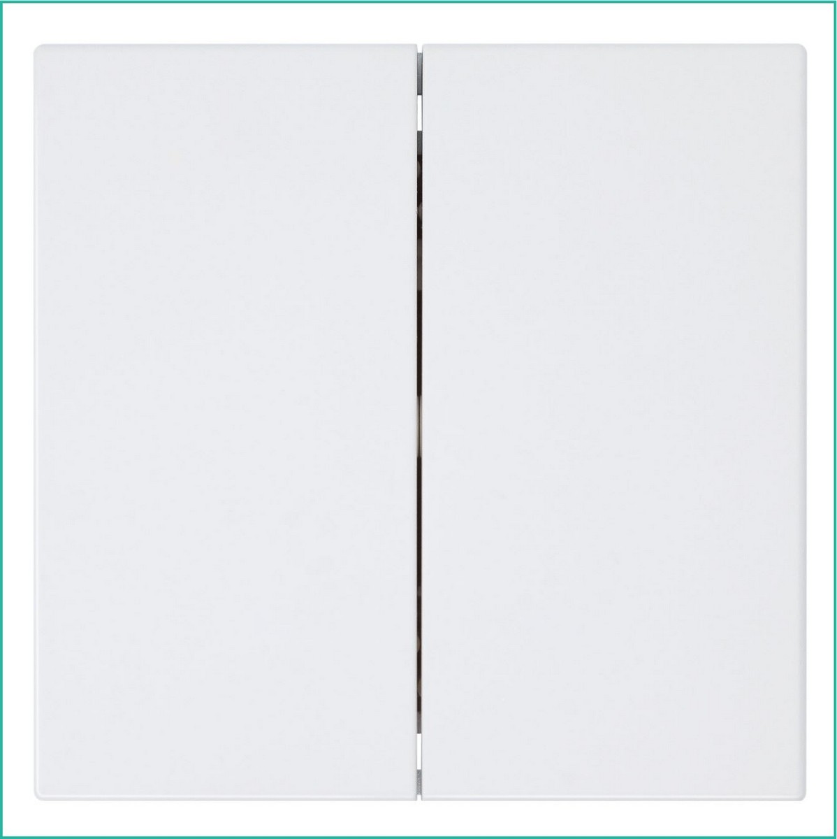 JASMART FD - розетки и выключатели Звонковый механизм JASMART FD 2 клавишный белый глянцевый 3020W