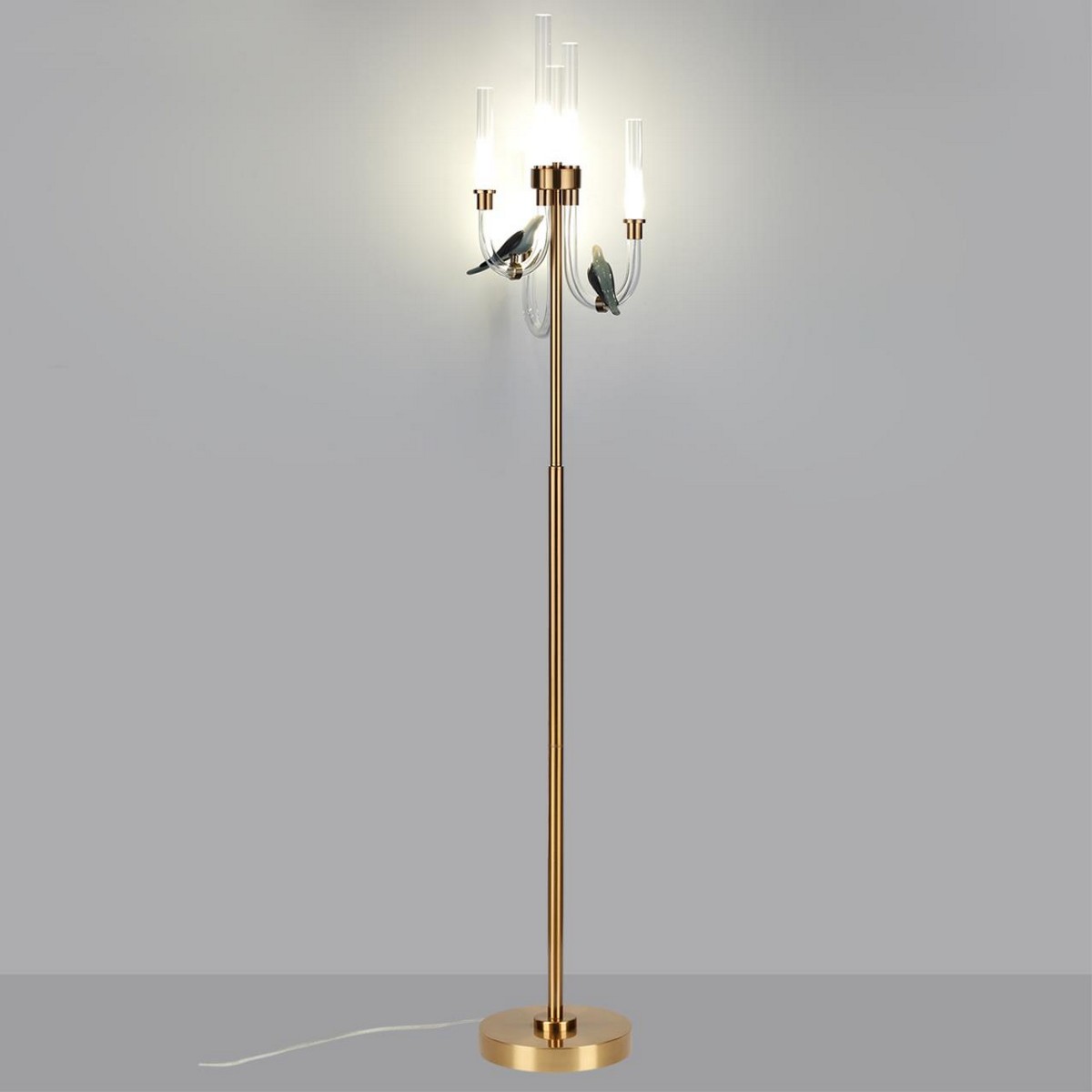 Торшеры Торшер ODEON LIGHT EXCLUSIVE 5431/12FL LARK LED 