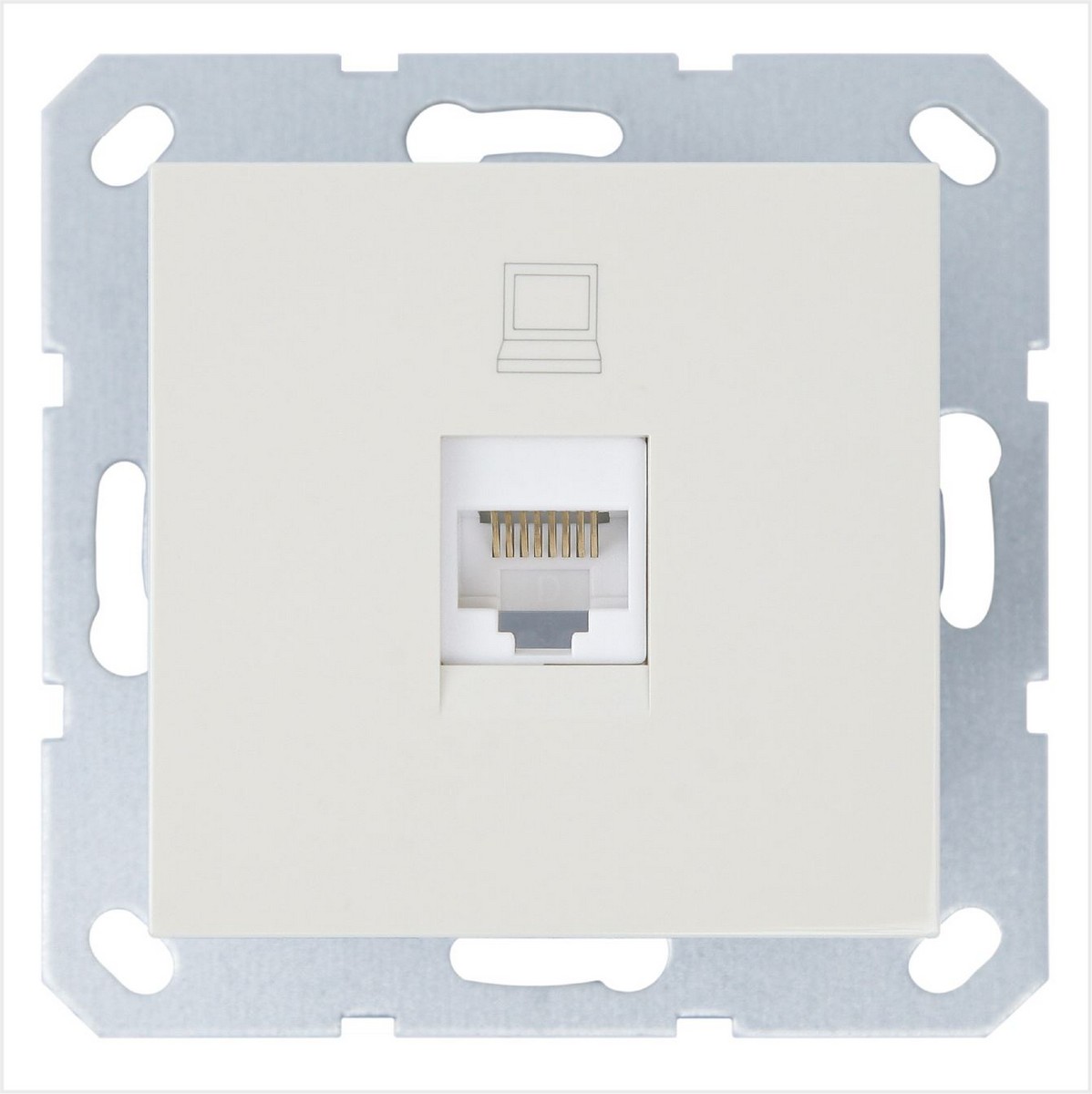 JASMART G - розетки и выключатели Интернет-розетка JASMART RJ45 слоновая кость G6105V