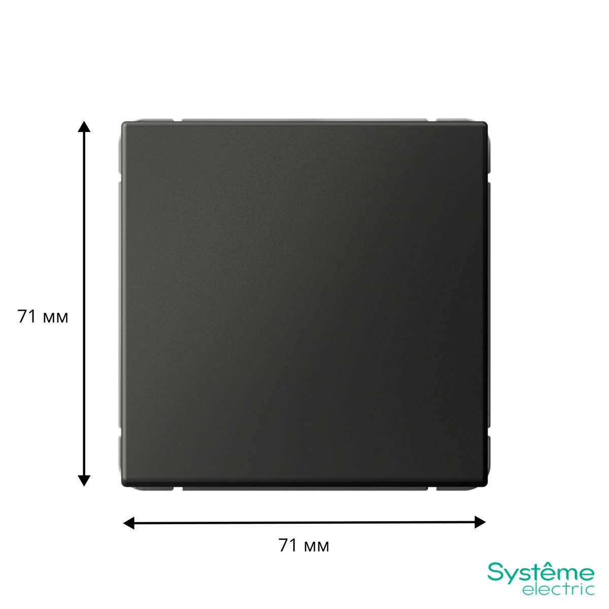 ArtGallery Базальт Переключатель SE ArtGallery Базальт 1-клавишный, быстрозажим. клем. GAL001461S