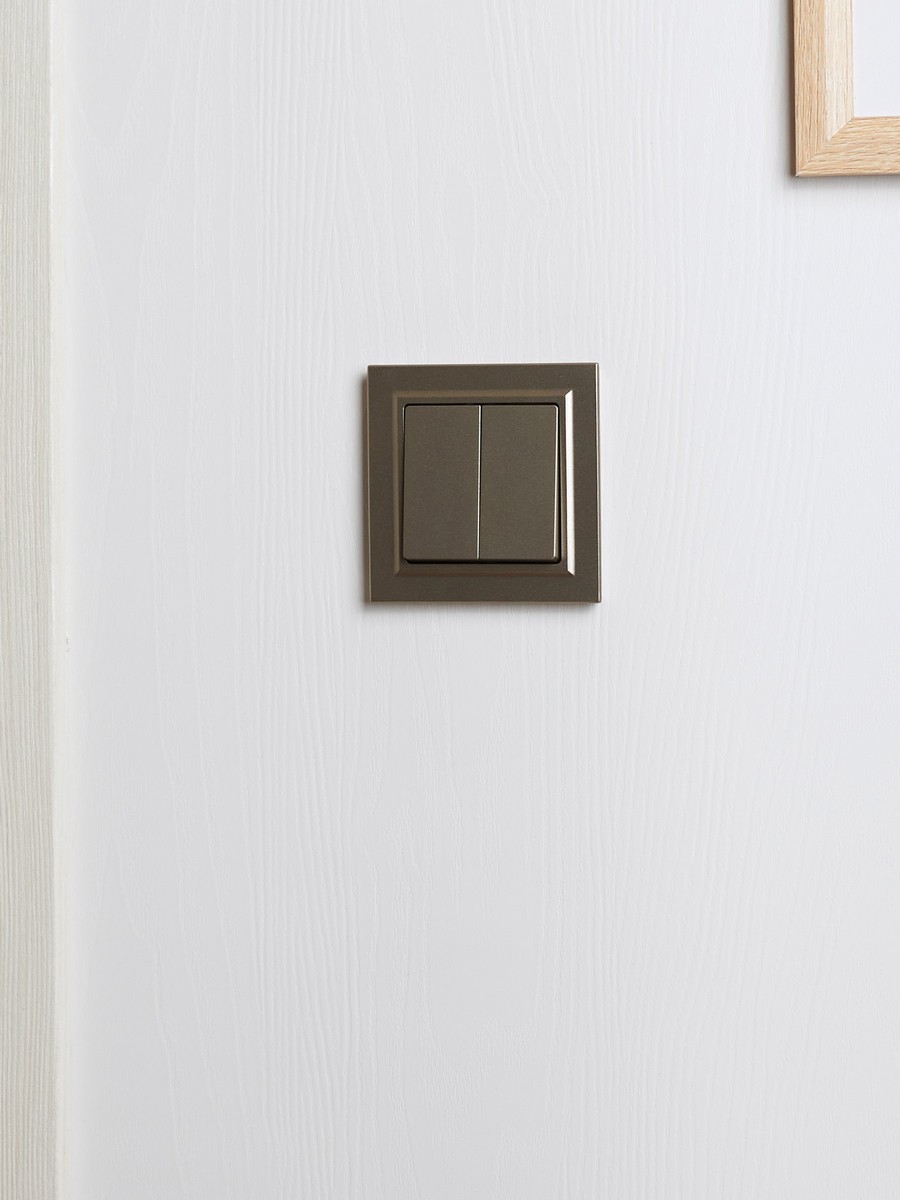 IEK Brite Рамки Рамка IEK BRITE 1-местная РУ-1-БрШ шампань BR-M12-K37