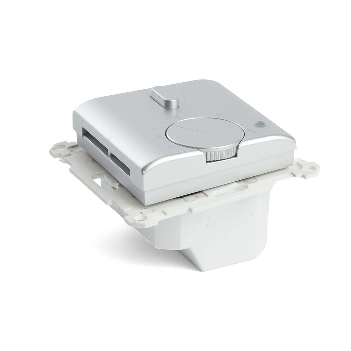 Катрин - Розетки и выключатели Stekker Терморегулятор механический STEKKER GLS00-7117-01 250V 3500W Катрин белый 49740