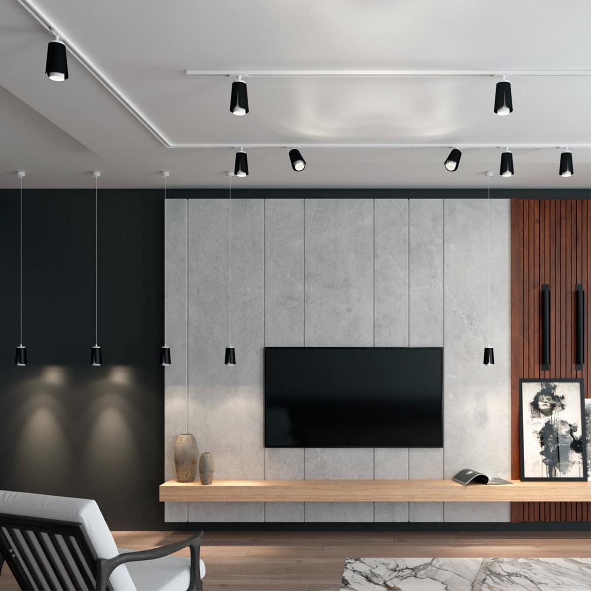 Подвесные светодиодные светильники Светильник накладной,  NOVOTECH 370826 TULIP 