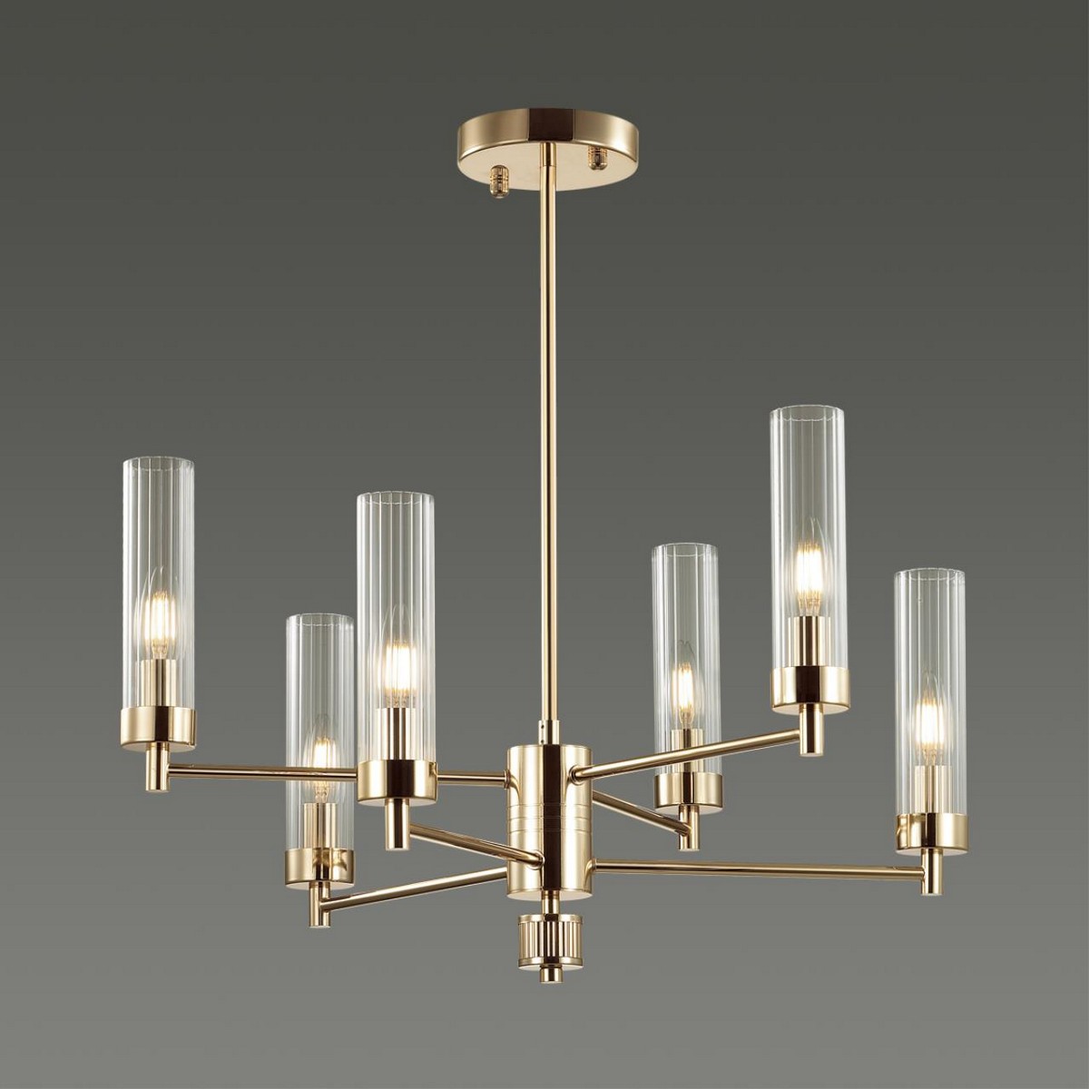 Люстры Люстра потолочная LUMION 5274/6C KAMILLA 