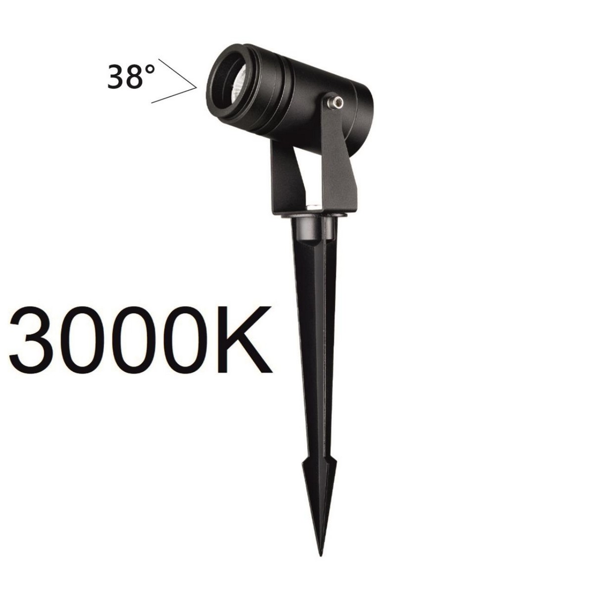 Светодиодные ландшафтные светильники Уличный светильник ODEON LIGHT 6647/10GL3 STIMA LED 