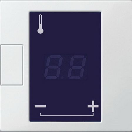 Merten D-Life Белый лотос Терморегулятор электронный 16А с датчиком 4 метра Merten D-Life белый лотос