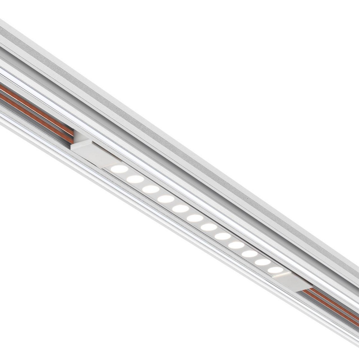 Трековые светодиодные светильники Трековый светильник для низковольтного шинопровода арт. 135179-135180 NOVOTECH FLUM 359432 