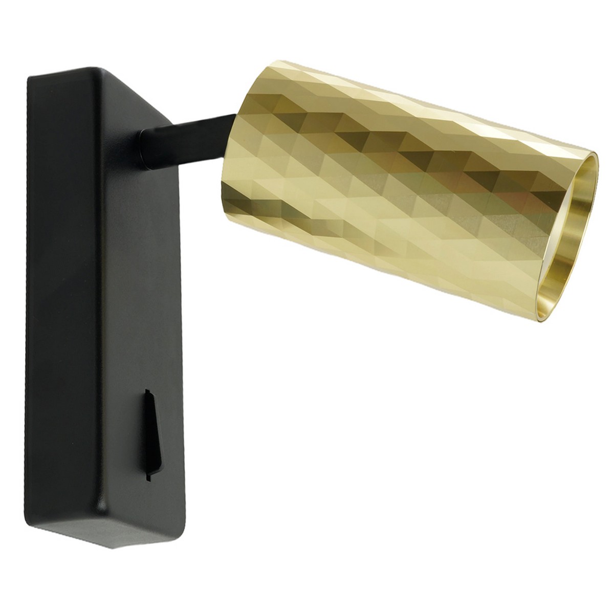 Светильники споты светодиодные Светильник спот Feron ML1880 PRISM GU10 золото и чёрный 48671 