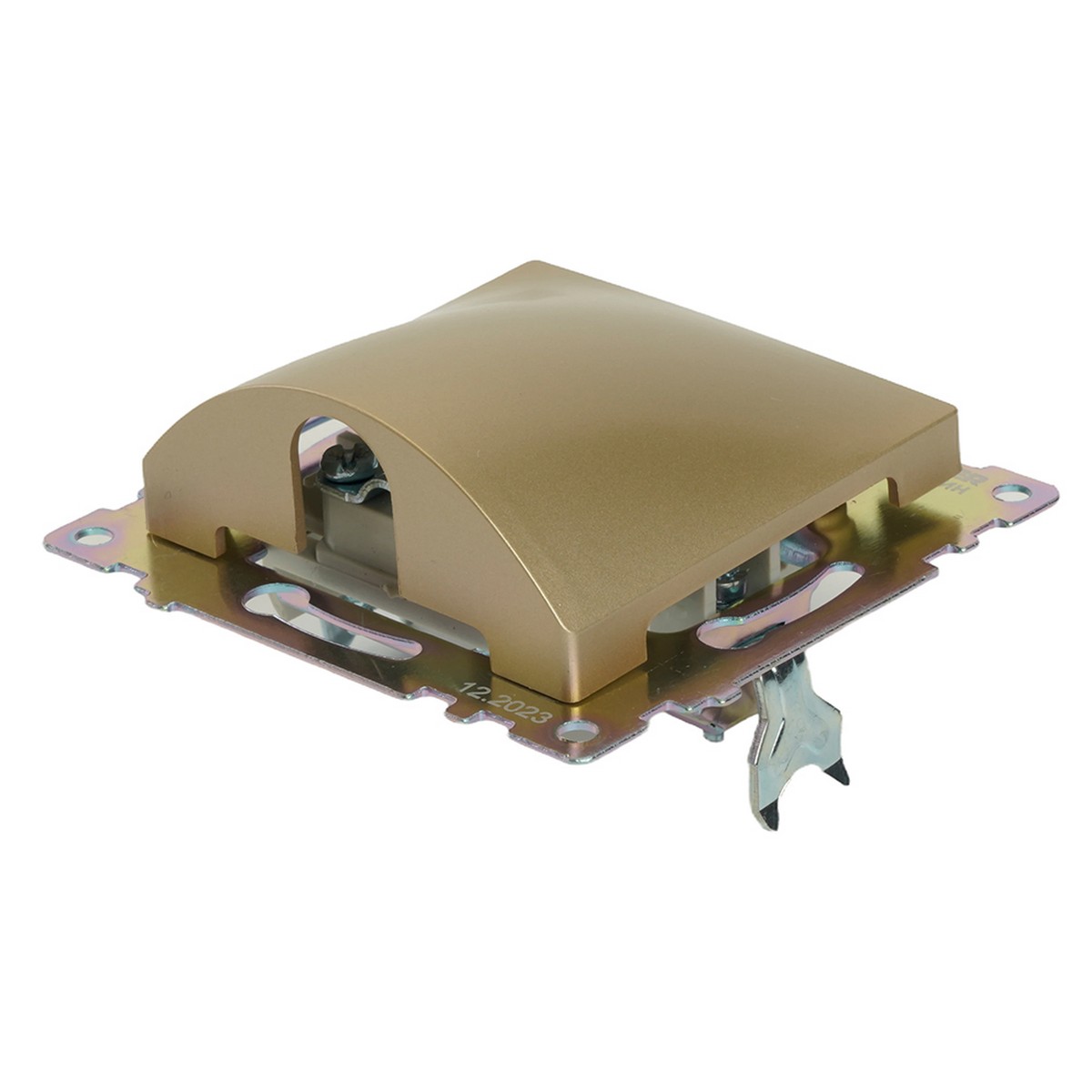 Катрин - Розетки и выключатели Stekker Кабельный вывод STEKKER Катрин золото GLS00-7116-08 49464