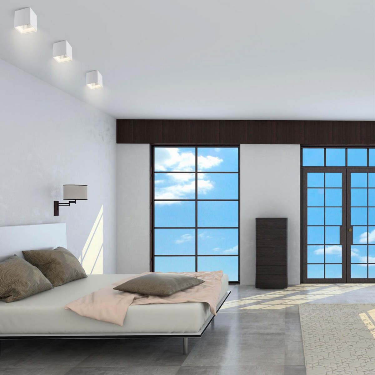 Накладные светодиодные светильники Светильник накладной NOVOTECH 358479 RECTE 