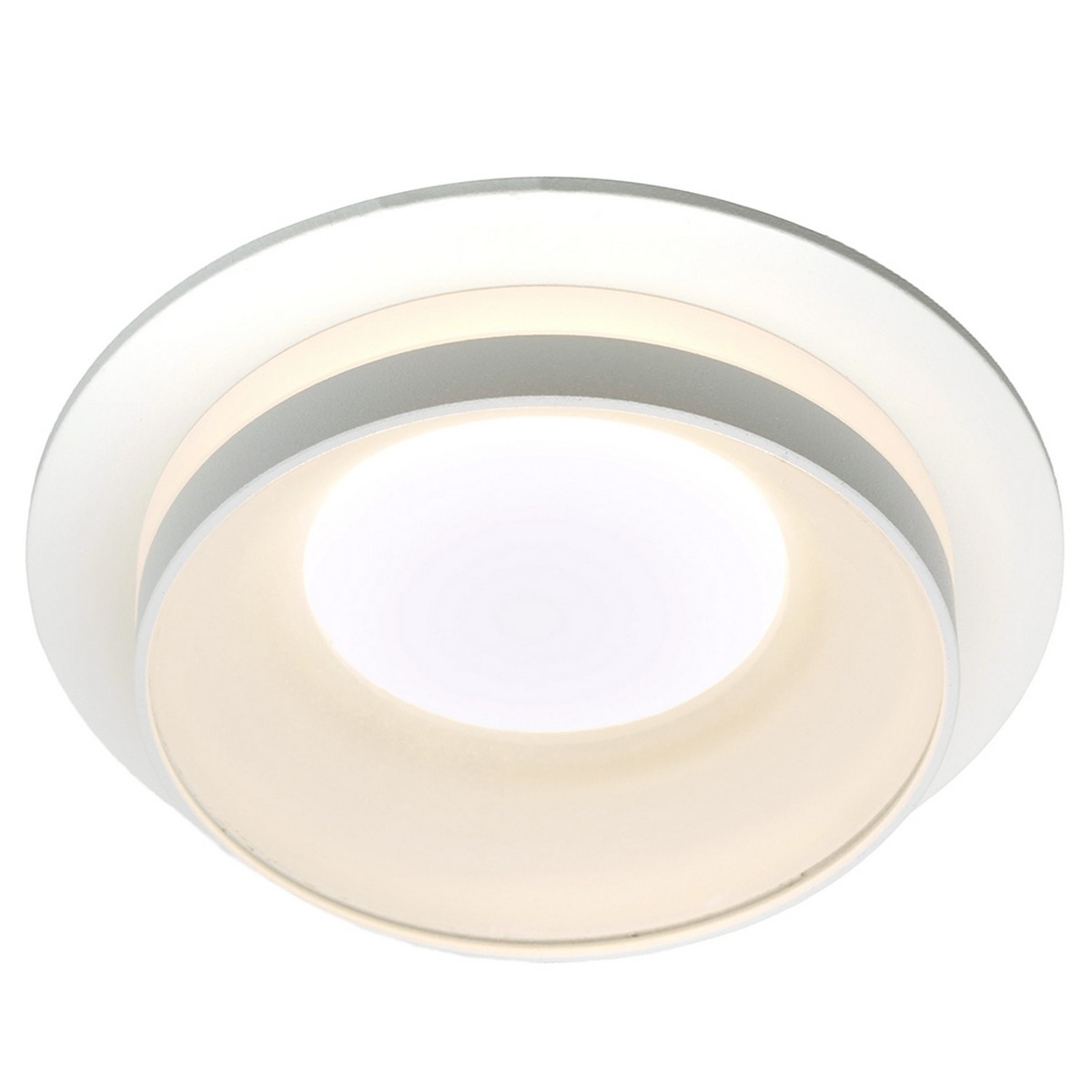 Встраиваемые светодиодные светильники Светильник встраиваемый Feron DL362 LUNA потолочный MR16 G5.3 белый 48813 