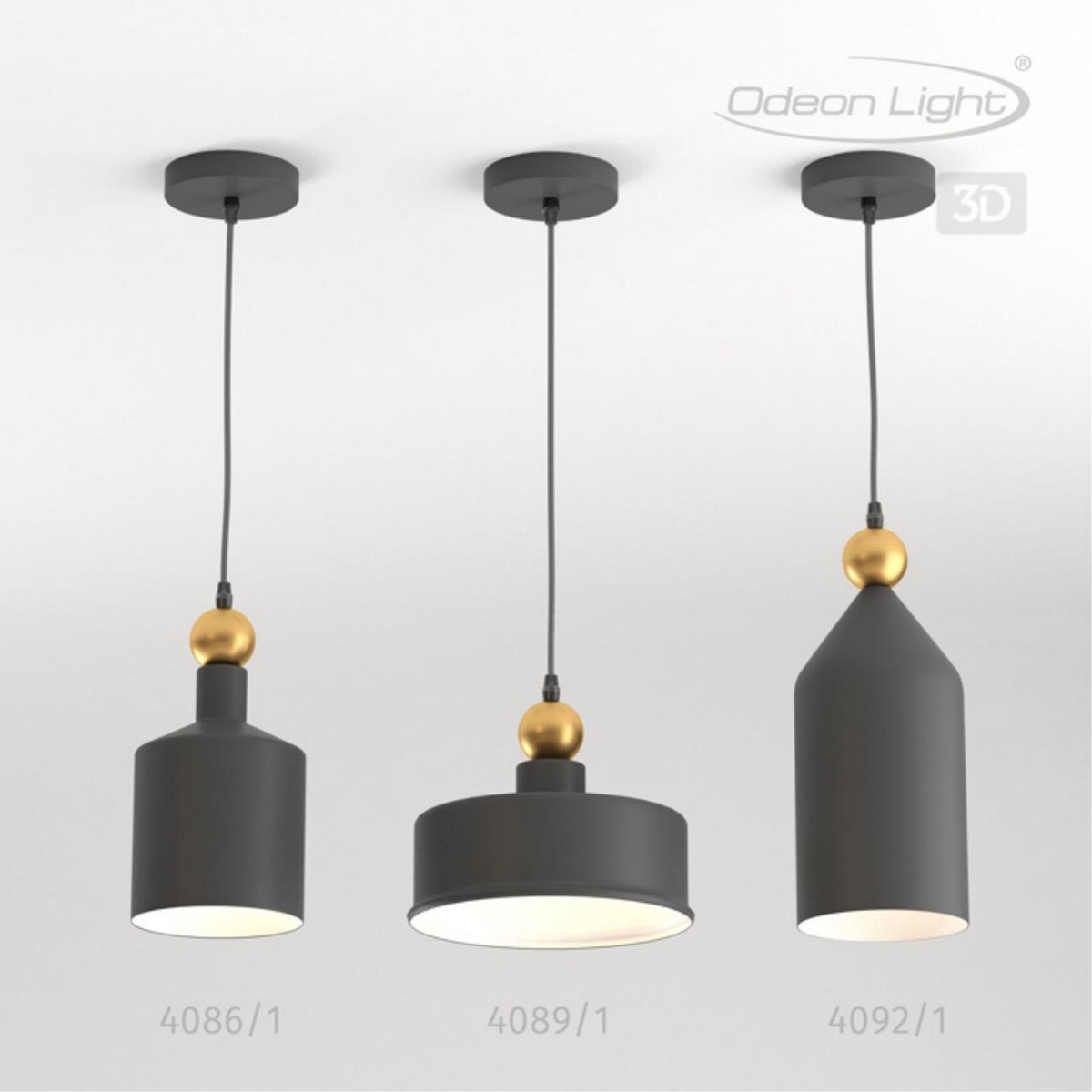 Подвесные светодиодные светильники Подвес ODEON LIGHT 4085/1 BOLLI 