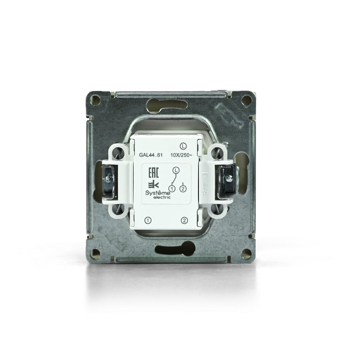 ArtGallery Алюминий Переключатель Systeme Electric ArtGallery Алюминий 1-клавишный IP44  GAL440361