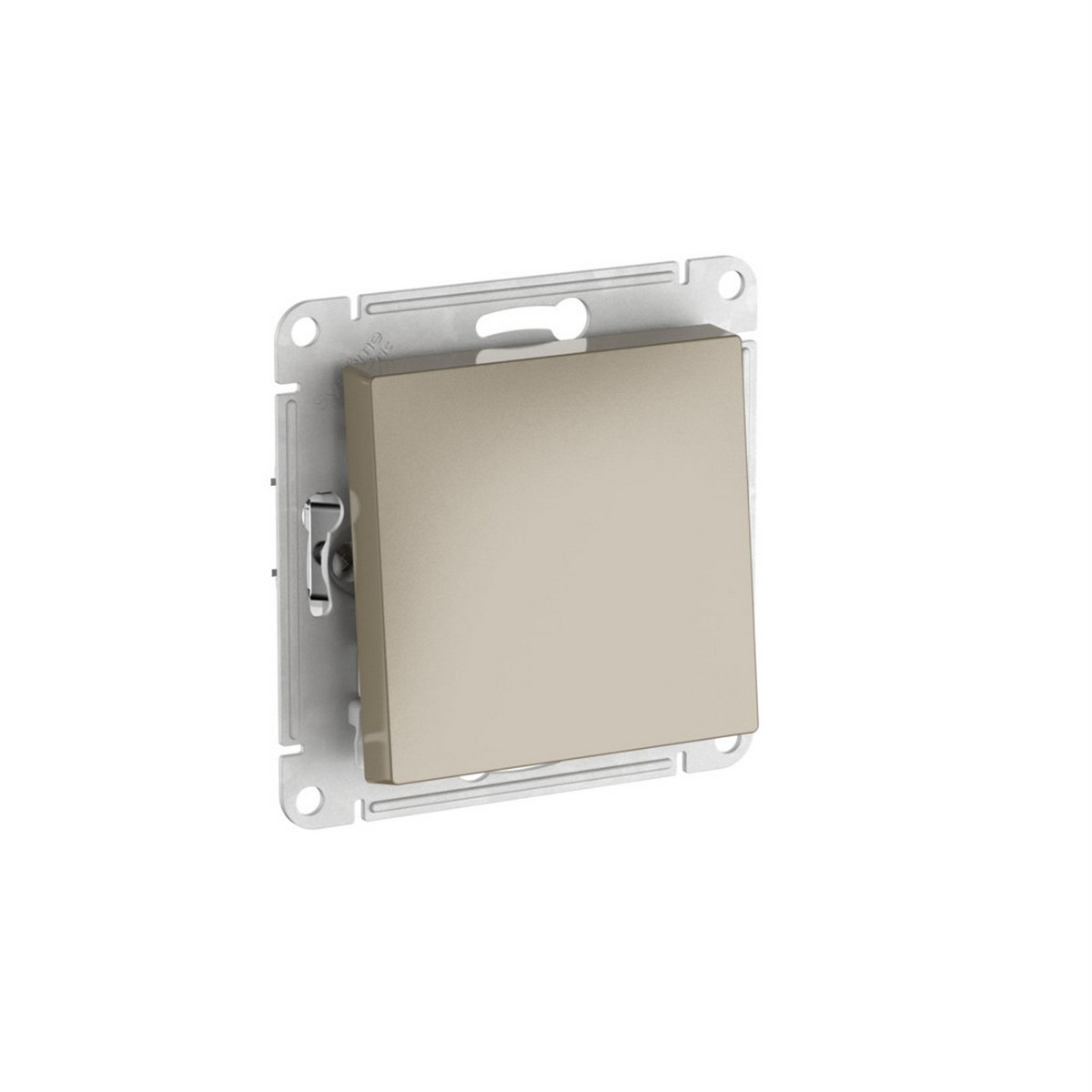 AtlasDesign Шампань Выключатель SE AtlasDesign Шампань 1-клавишный быстрозажим. клем. ATN000511S