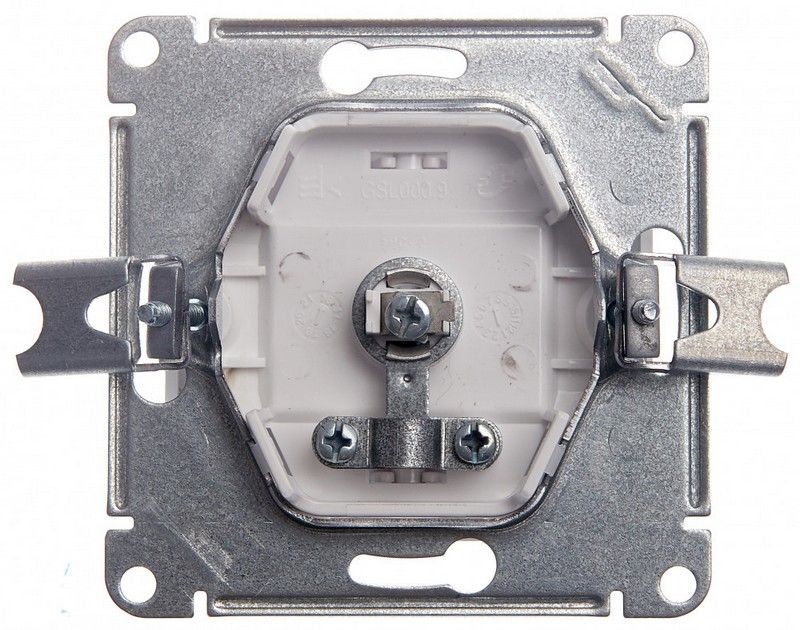 Glossa Белый Розетка Systeme Electric Glossa Белый TV проходная 4DB GSL000192