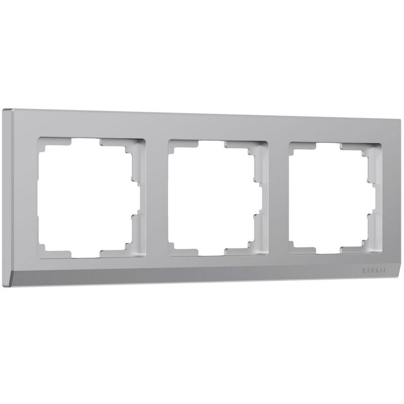 Рамки Werkel Stark Рамка Werkel Stark на 3 поста (серебряный) W0031806