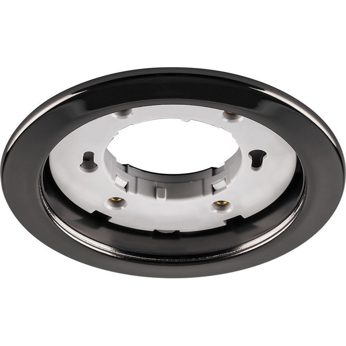 Встраиваемые светодиодные светильники Светильник встраиваемый Feron DL53 GX53 двухцветный черный хром 28947 