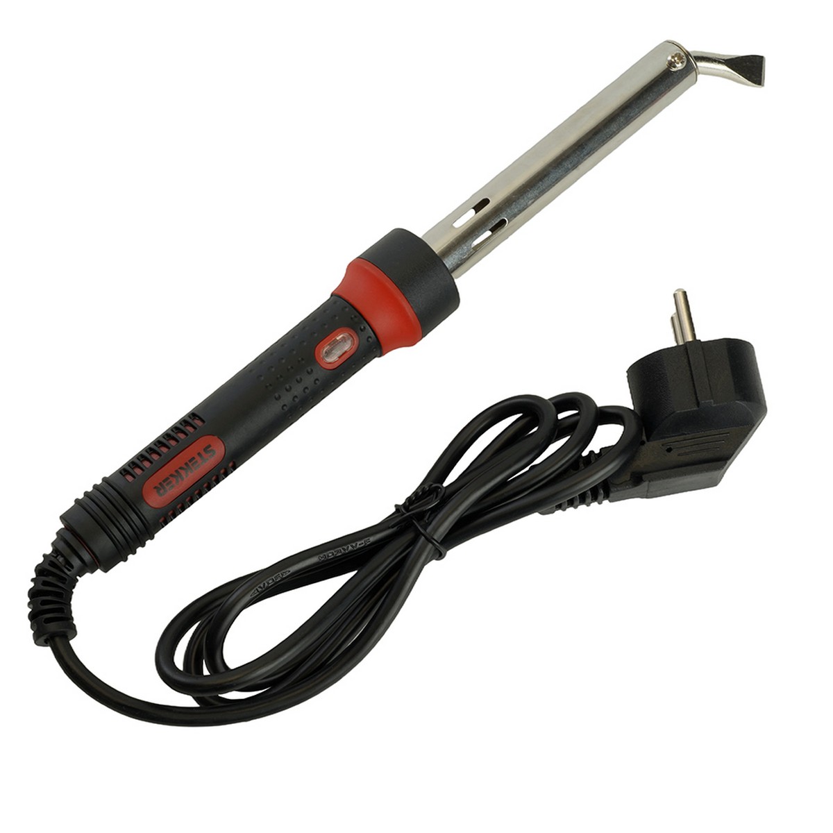 Паяльник с индикатором 100W STEKKER PLE301-100 49811 подробнее