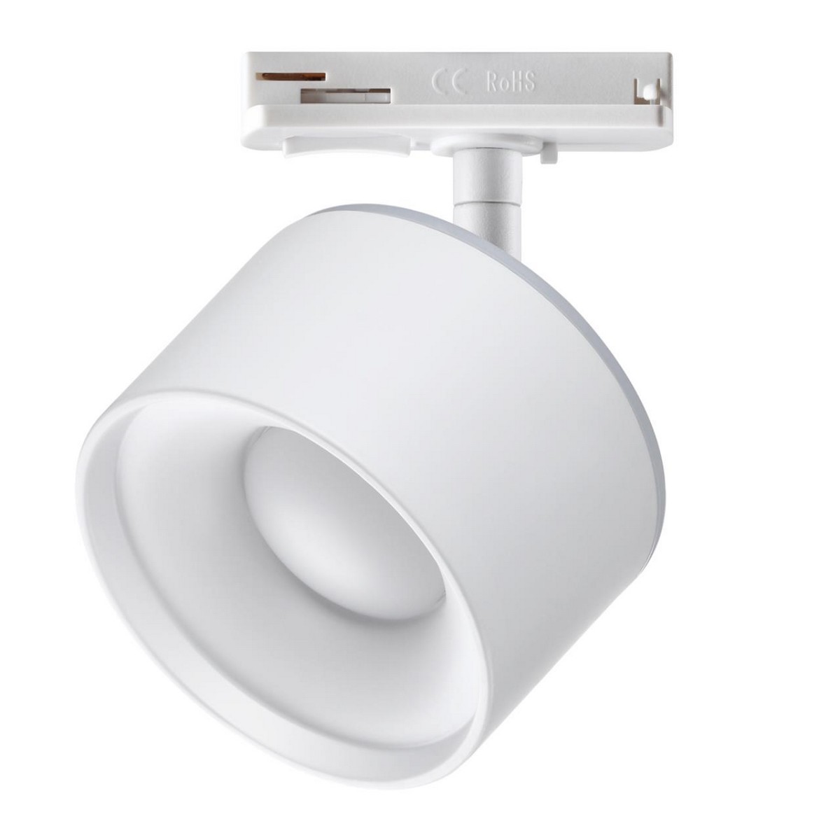 Трековые светодиодные светильники Светильник трековый однофазный трехжильный светодиодный с переключателем цветовой температуры NOVOTECH 358973 GIRO 