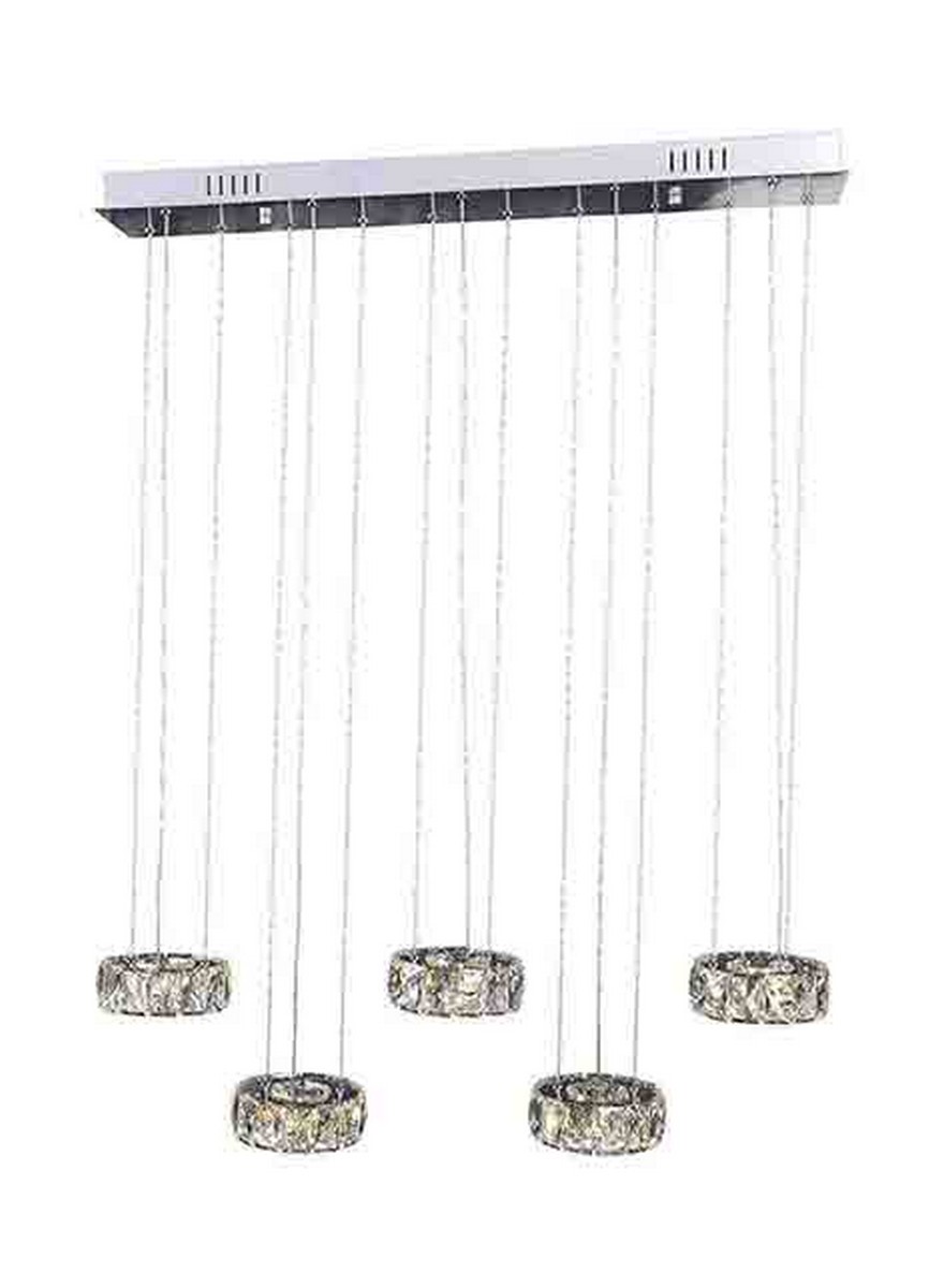 Люстры Люстра LEEK LE LED CH ASTERA 30W LE062200-013