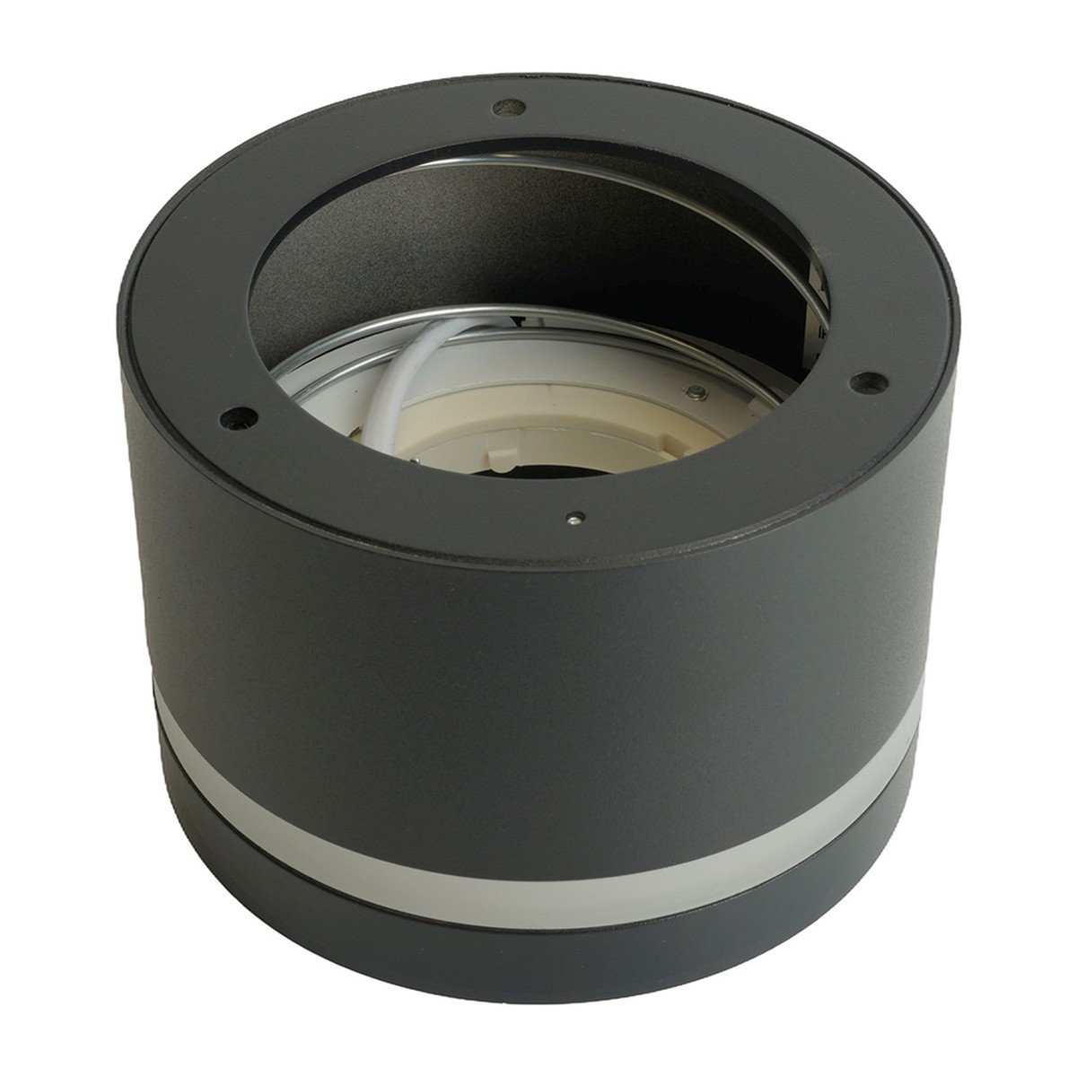 Накладные светодиодные светильники Светильник потолочный Feron HL372 LUNA 25W GX70 черный 48735 