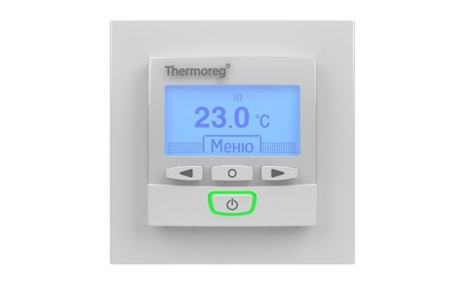 Терморегуляторы для теплого пола Терморегулятор Thermoreg TI-950 Design белый