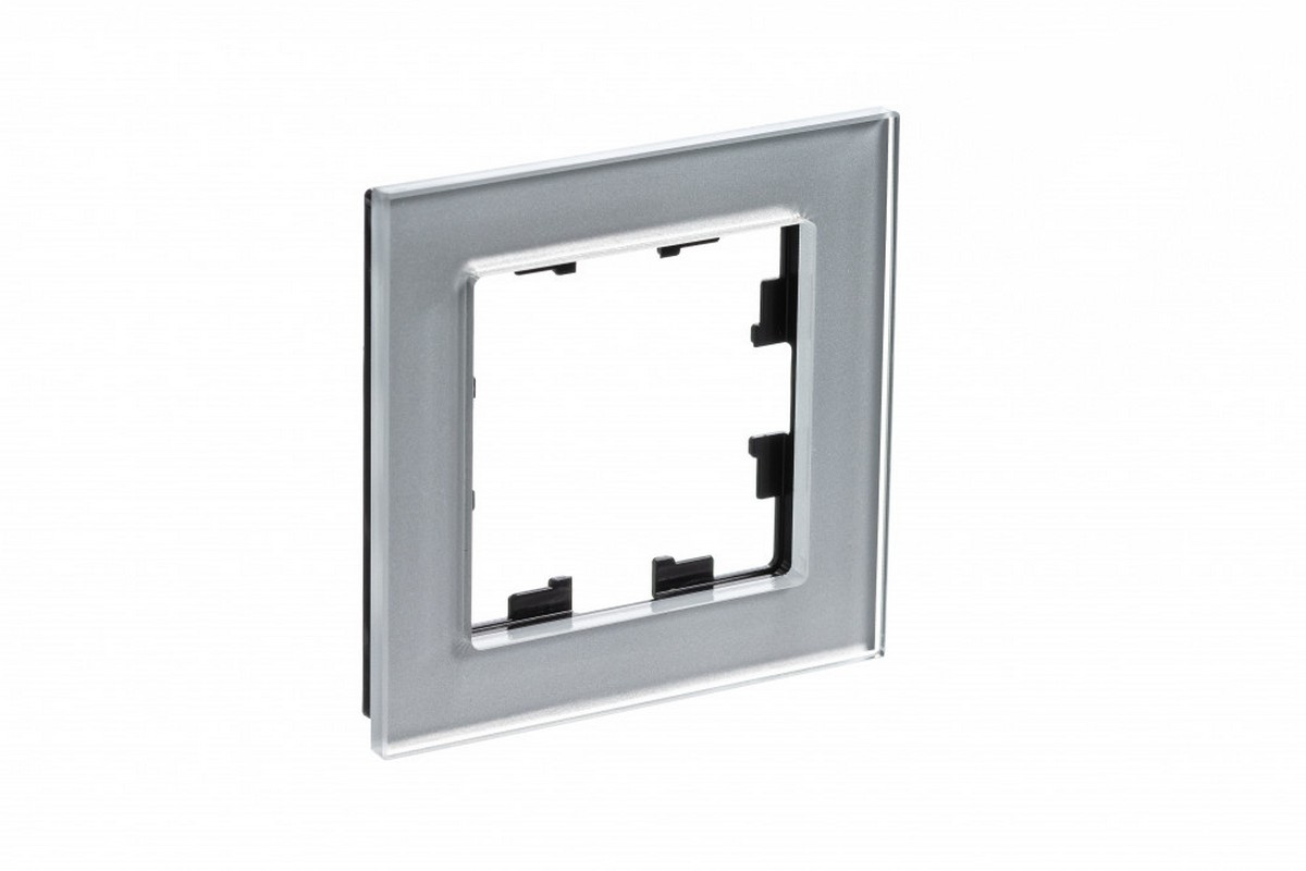 AtlasDesign Рамки Nature Рамка Systeme Electric AtlasDesign Nature Стекло алюминий 1-ая ATN320301