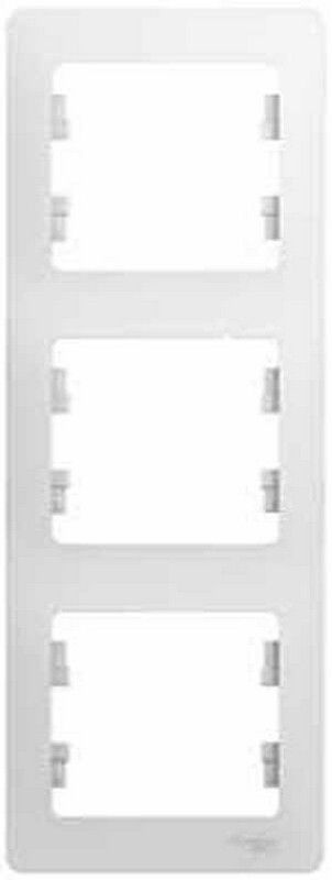 Glossa Белый Рамка Systeme Electric Glossa Белый 3-я, вертикальная GSL000107