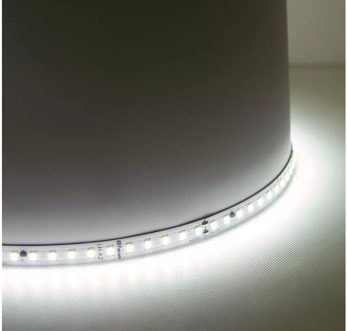 Светодиодная лента белая нейтральная Светодиодная лента Eleganz SMD 2835 Нейтральный белый 600 Led 24В IP20 9,6 Вт/м (цена за метр) 