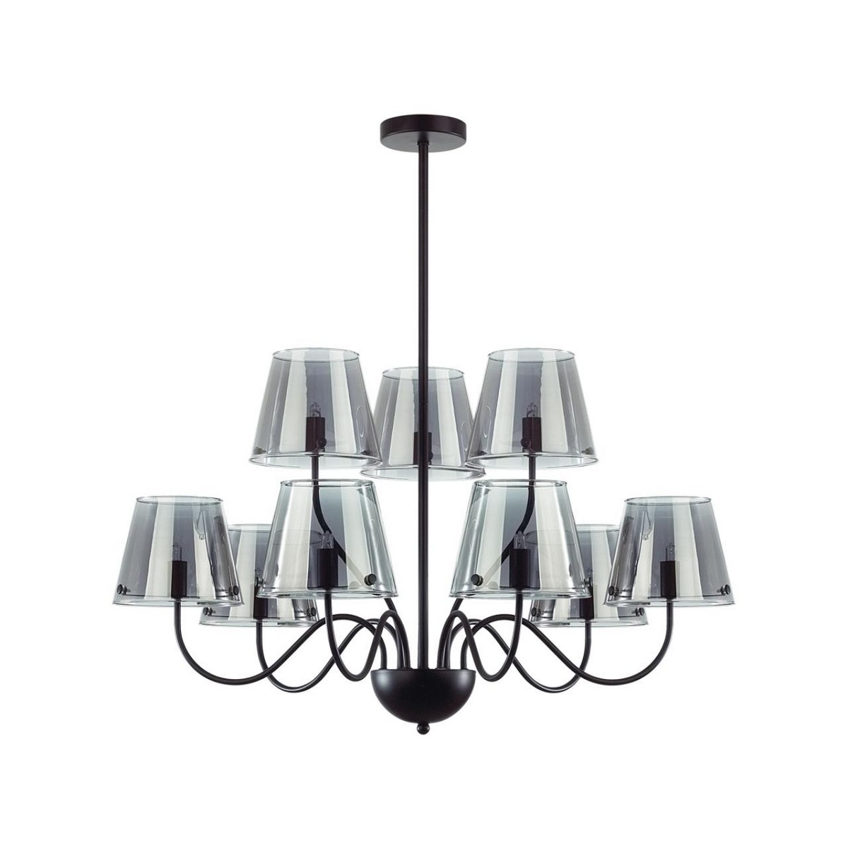 Люстры Люстра потолочная LUMION 6570/9C SMOKY