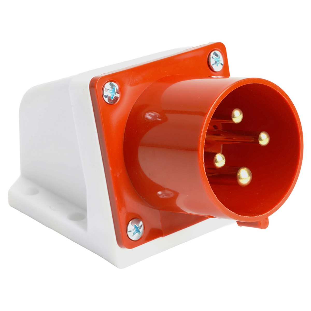 Силовые разъемы и вилки Вилка Stekker угловая ST-524 32А 380В 3P+PE IP44 PPG32-524-44 49448