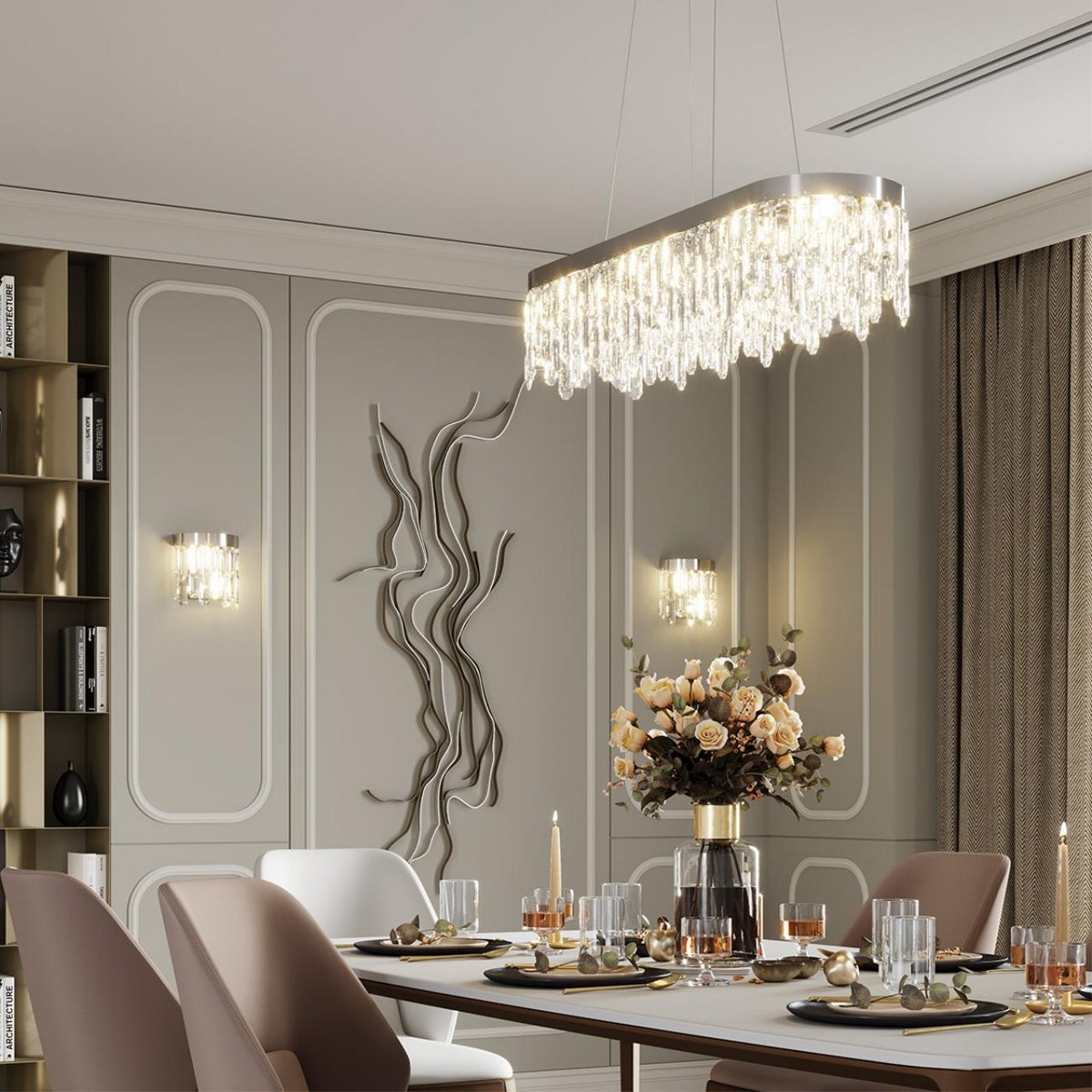 Накладные светодиодные светильники Настенный светильник ODEON LIGHT 4985/2W DAKISA 