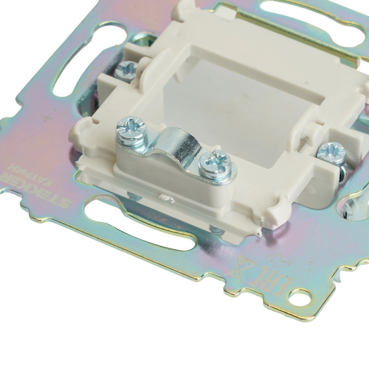 Катрин - Розетки и выключатели Stekker Кабельный вывод STEKKER Катрин графит GLS00-7116-06 49469