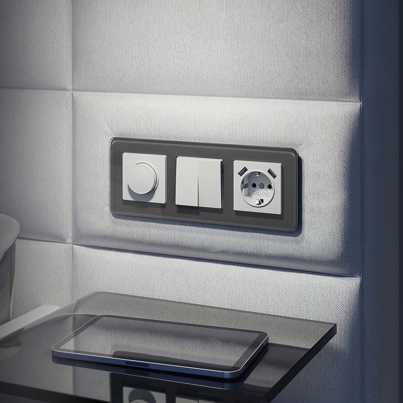 Werkel Белый матовый механизмы Диммер Werkel (белый матовый) W1142061