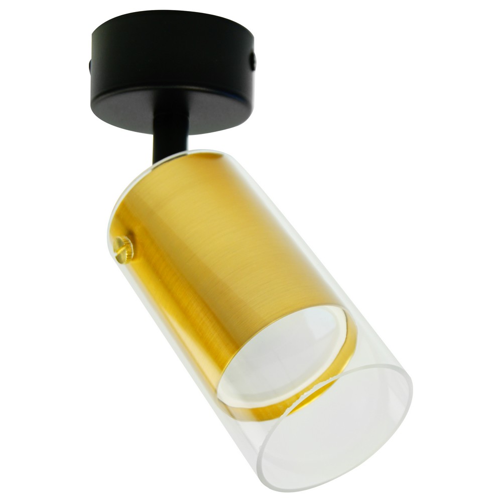 Светильники споты светодиодные Светильник Feron ML 1891 LUMINA настенно-потолочный GU10 золото черный 48746 