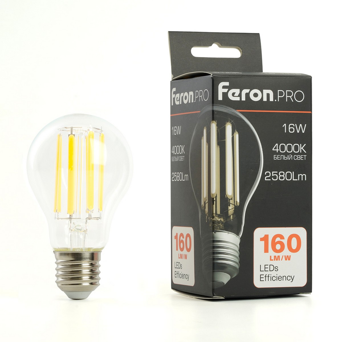 E27 Лампа светодиодная Feron.PRO LB-1116 Шар E27 16W 175-265V 4000K 51236 