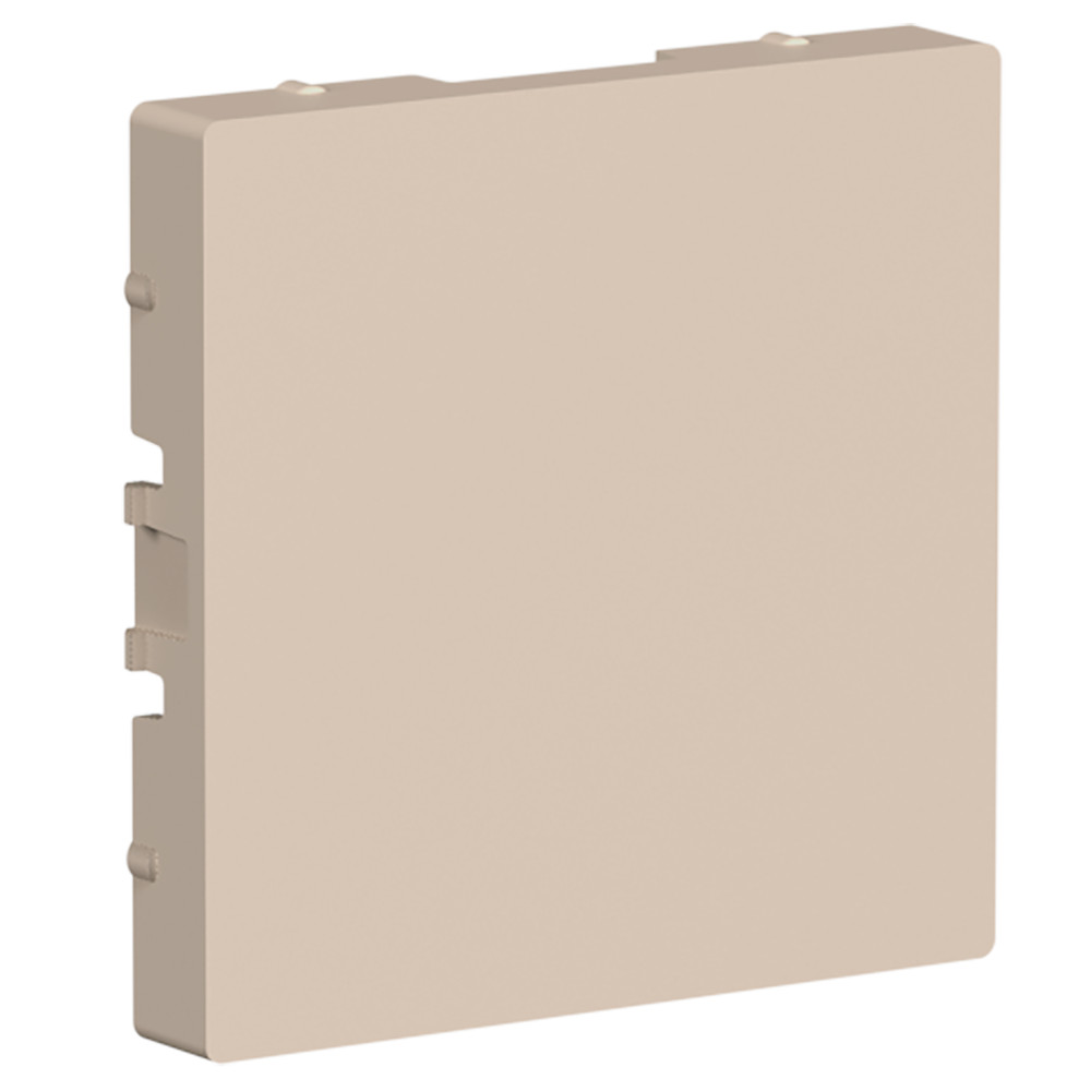 AtlasDesign Песочный Заглушка Systeme Electric AtlasDesign Песочный без суппорта для многопостовых рамок ATN001209