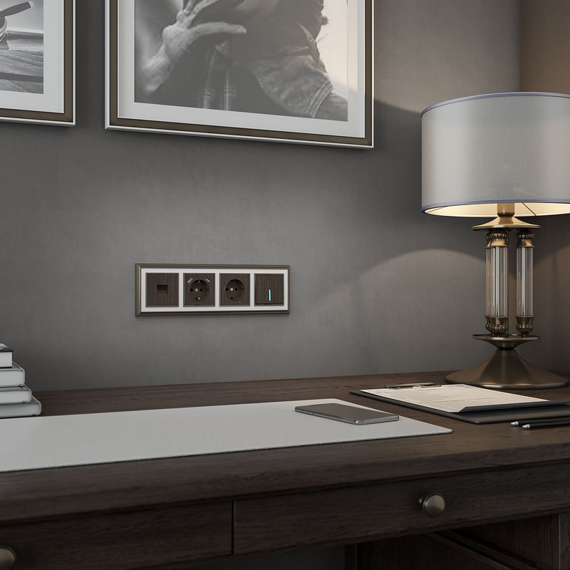 Werkel Бронзовый механизмы Накладка Werkel для розетки (бронзовый) W1179012