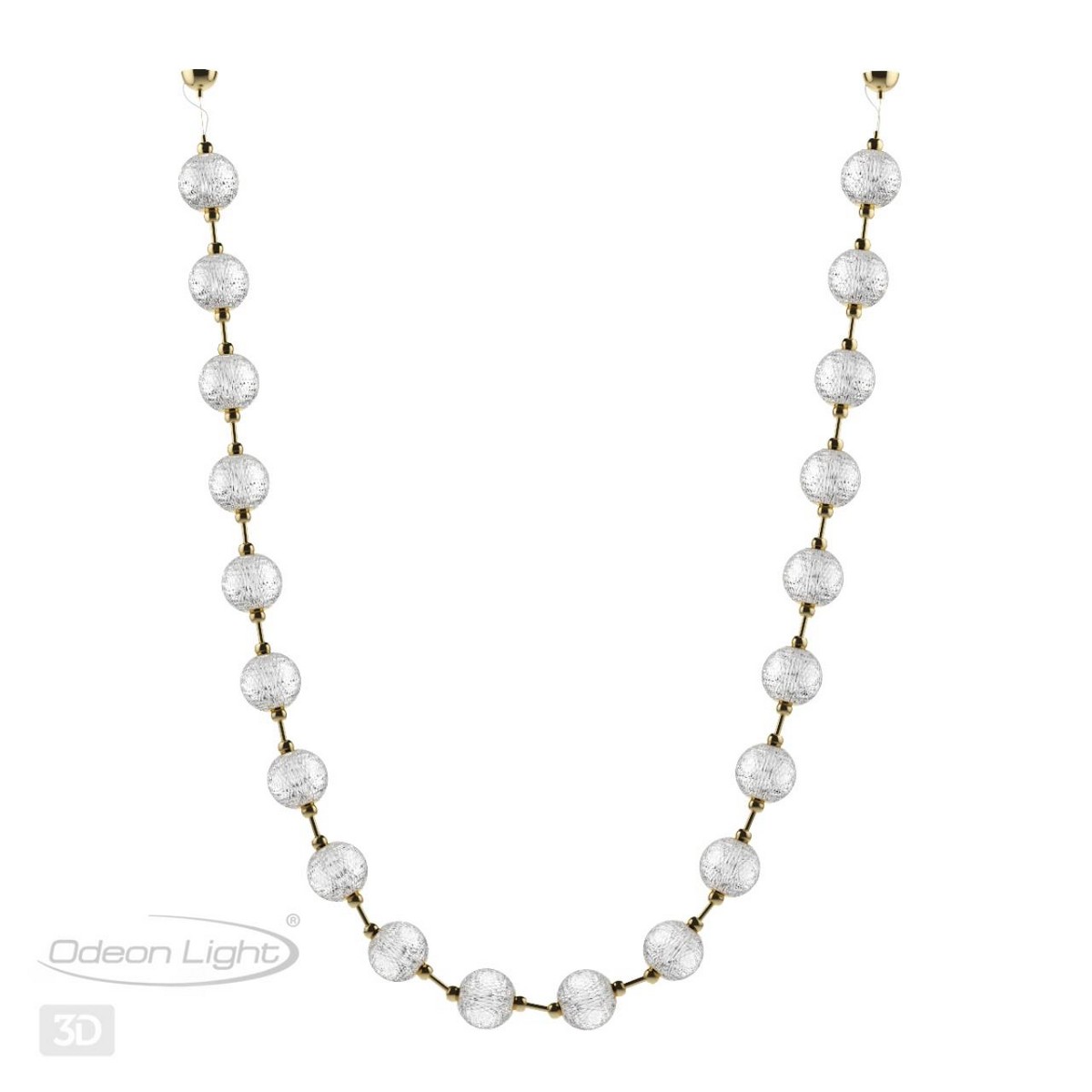 Подвесные светодиодные светильники Подвес ODEON LIGHT 5008/80L CRYSTAL 