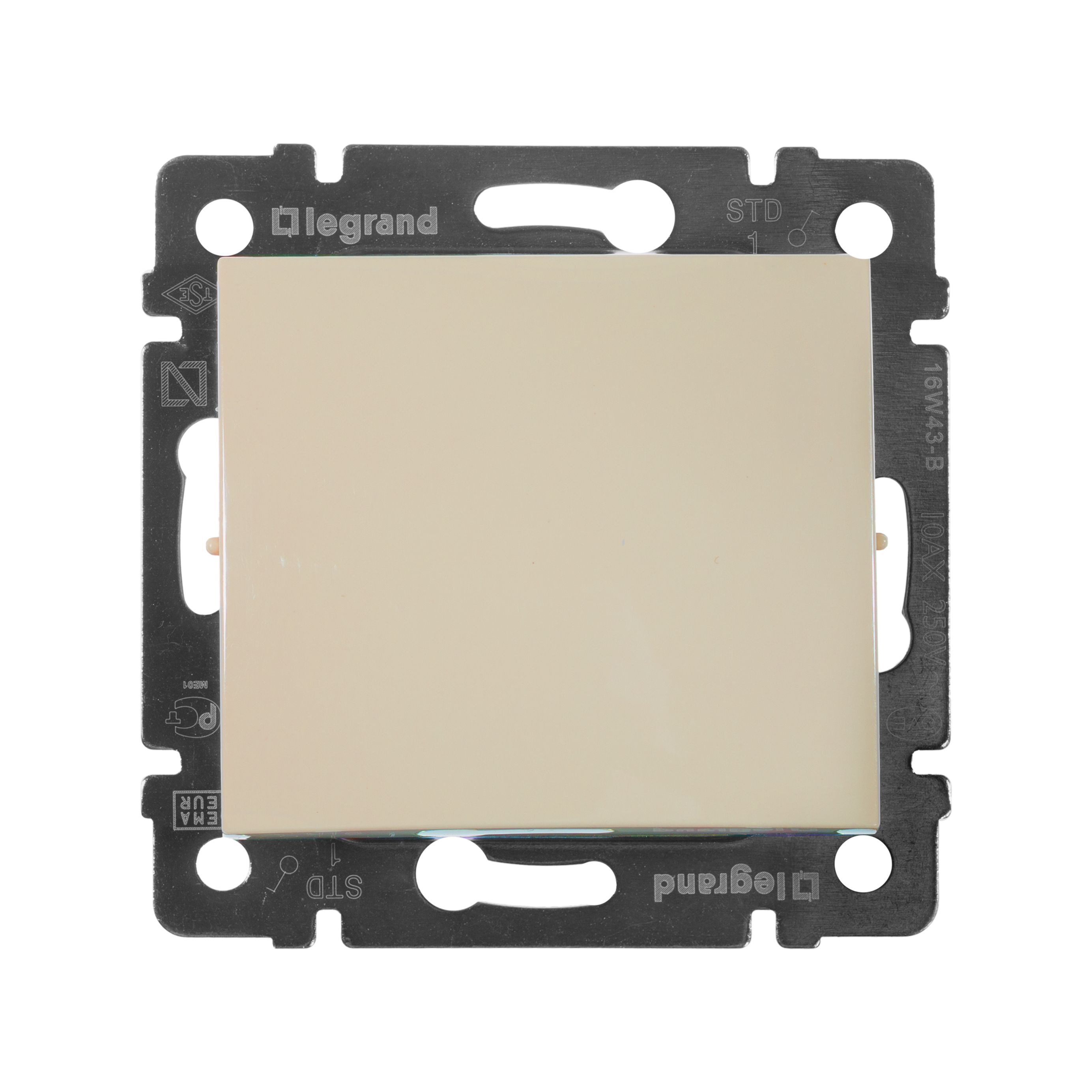 Legrand Valena Classic Кремовый Выключатель Legrand Valena Крем 1-клавишный 774301