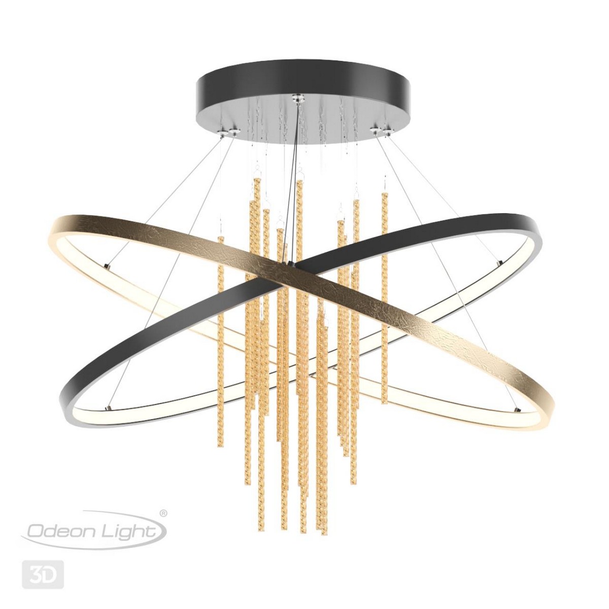 Накладные светодиодные светильники Потолочный светильник ODEON LIGHT 3901/70CL MONICA 