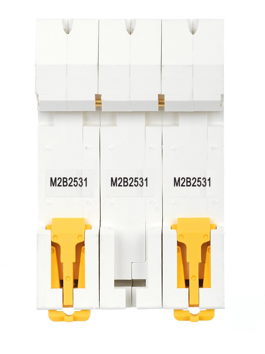 3 полюсные (трехполюсные) Автоматический выключатель IEK ARMAT M10N 3P B 25А AR-M10N-3-B025 