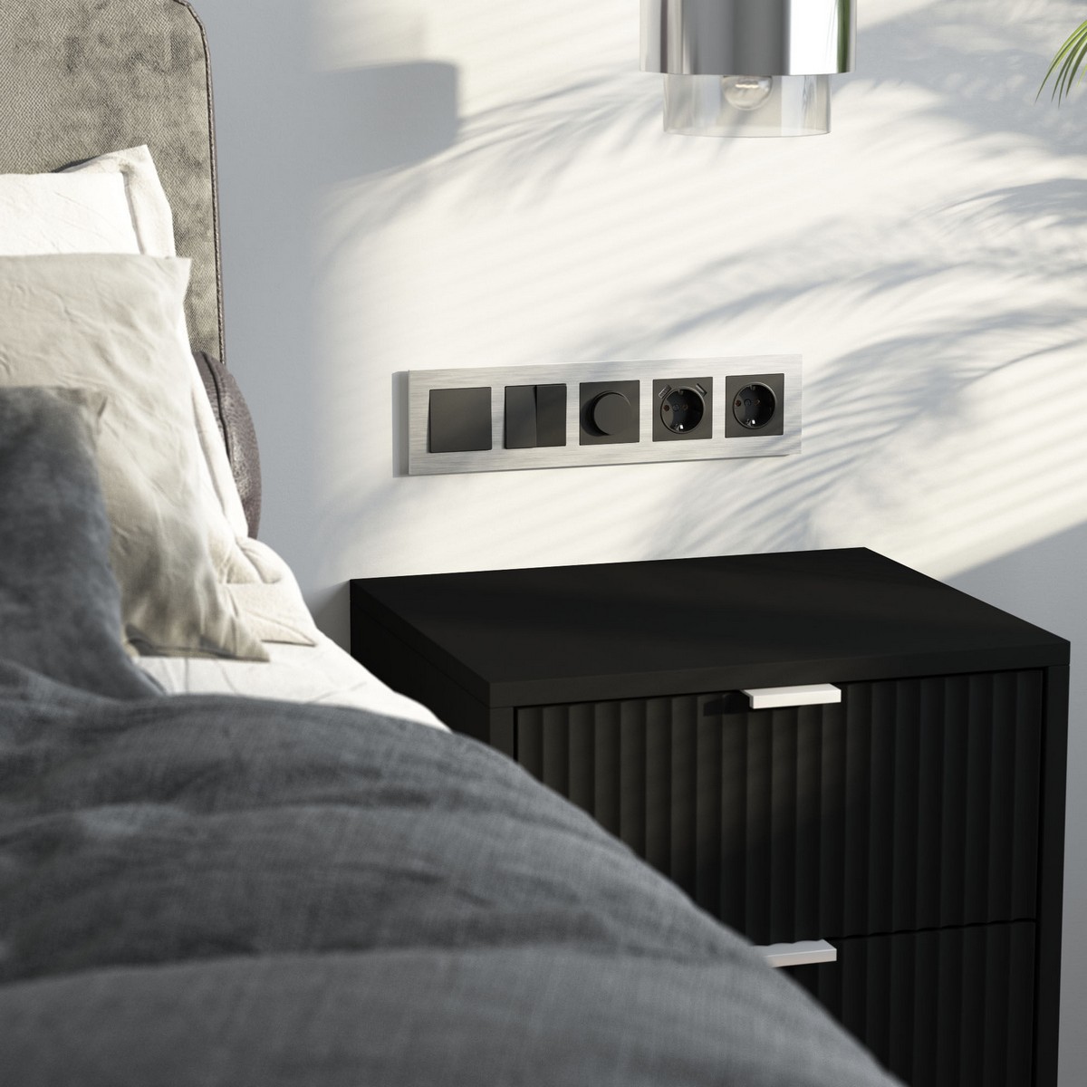 Рамки Werkel Alumax Рамка Werkel на 5 постов AluMax (алюминий) W0053506