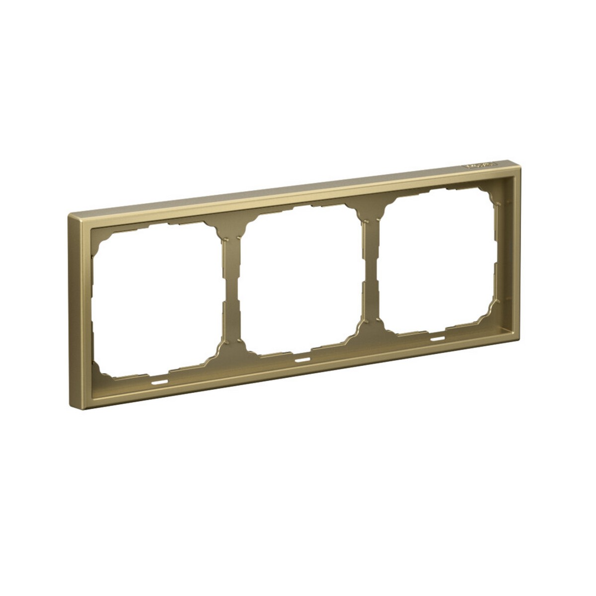 ArtGallery Белый Рамка Systeme Electric ArtGallery Золото 3-ая GAL001603