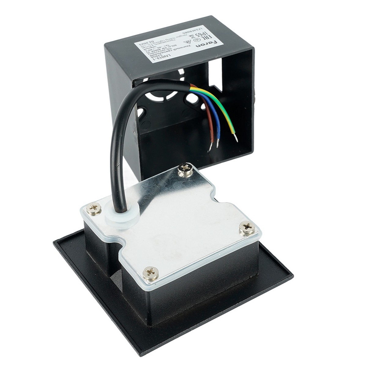 Уличные настенные светильники Светодиодный светильник Feron LN013-1 встраиваемый 3W 4000K IP65 черный 51958 