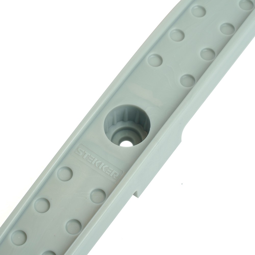 Держатель кабеля для прямого монтажа двусторонний ДКД-2 STEKKER PMHR2G серый (20шт в упак) 49567